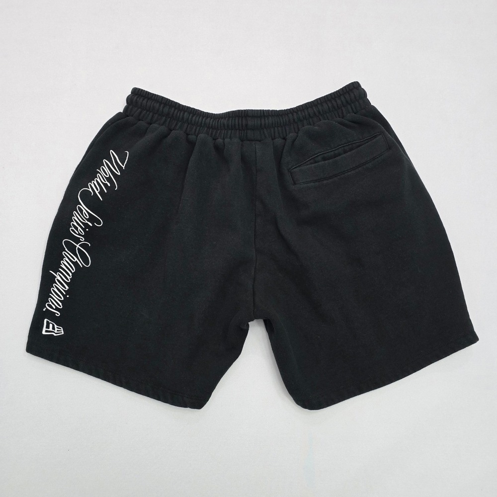 New Era Florida Marlins World Series Champions Shorts Mens Large Black MLB - Picture 2 of 16